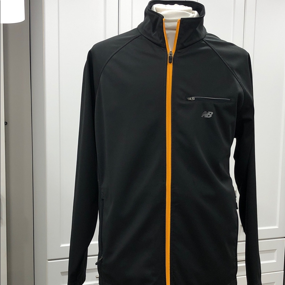 New Balance Men's Jacket in Black - Size Large